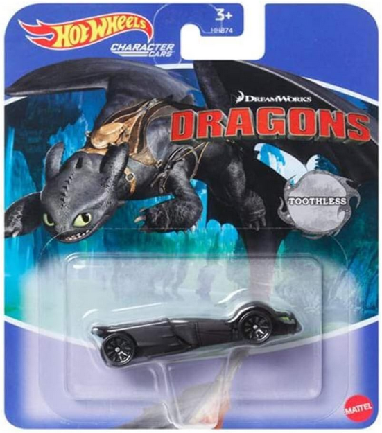 Hot Wheels Character Car DreamWorks TOOTHLESS