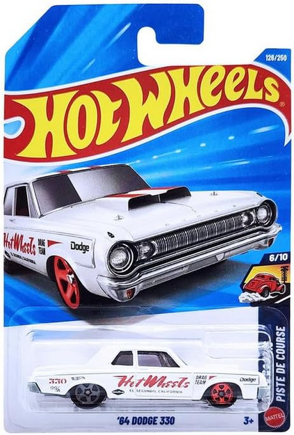 Hot Wheels '64 Dodge 330 (White) 126/250 Drag Racers 6/10