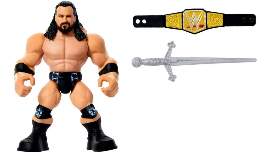 WWE Wrestling Knuckle Crunchers Drew McIntyre Action Figure