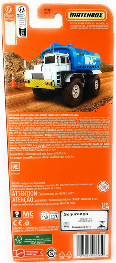Matchbox MBX Construction VII Play Vehicles, 5 Pack