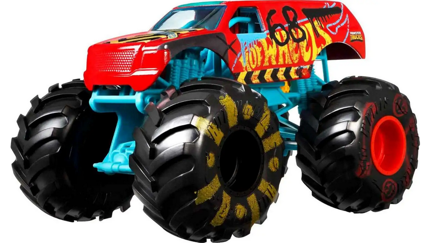 Hot Wheels Monster Trucks Oversized Demo Derby 1:24 scale