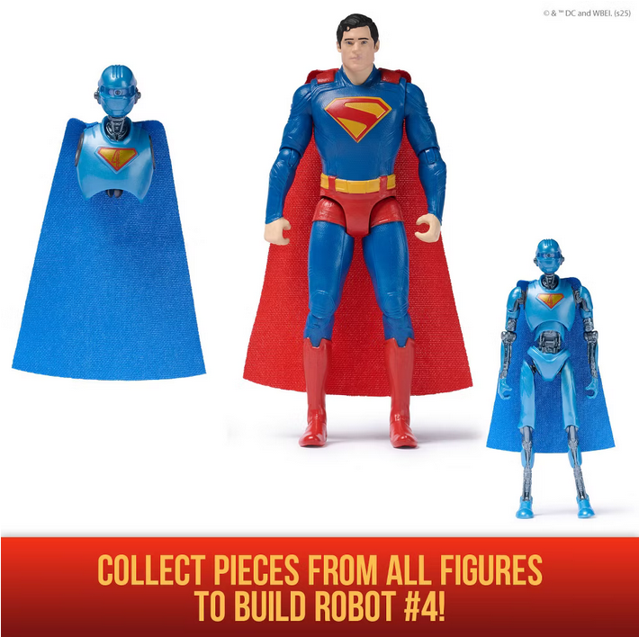 DC Comics Superman Basic 6" Action Figure and Build-A-Figure Piece