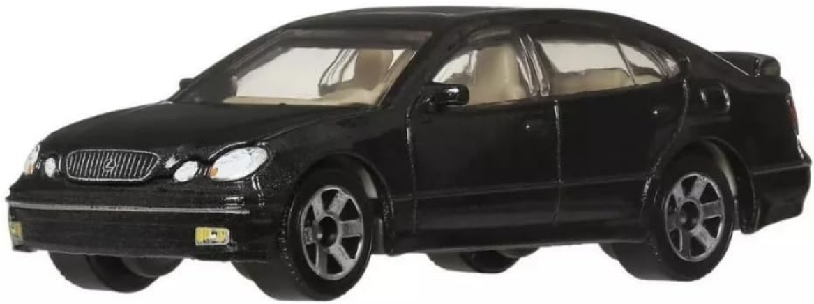 Matchbox Moving Parts 2004 Lexus GS400 Black