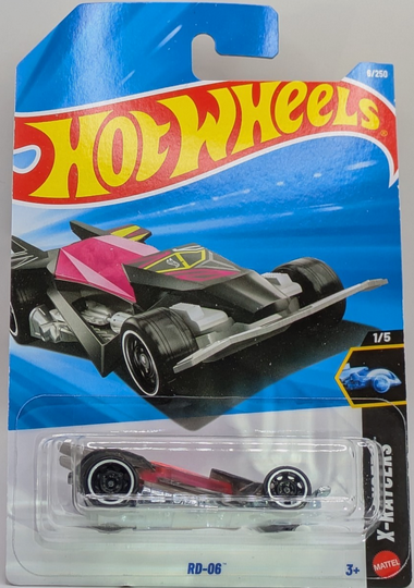 Hot Wheels RD 06 Black /Pink 6/250 X-RAYCERS 1/5
