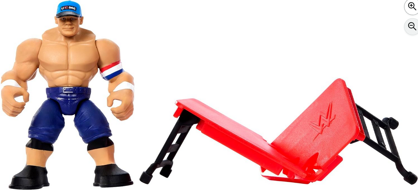WWE John Cena (Blue) Knuckle Crunchers 6 Toy Wrestling Action Figure