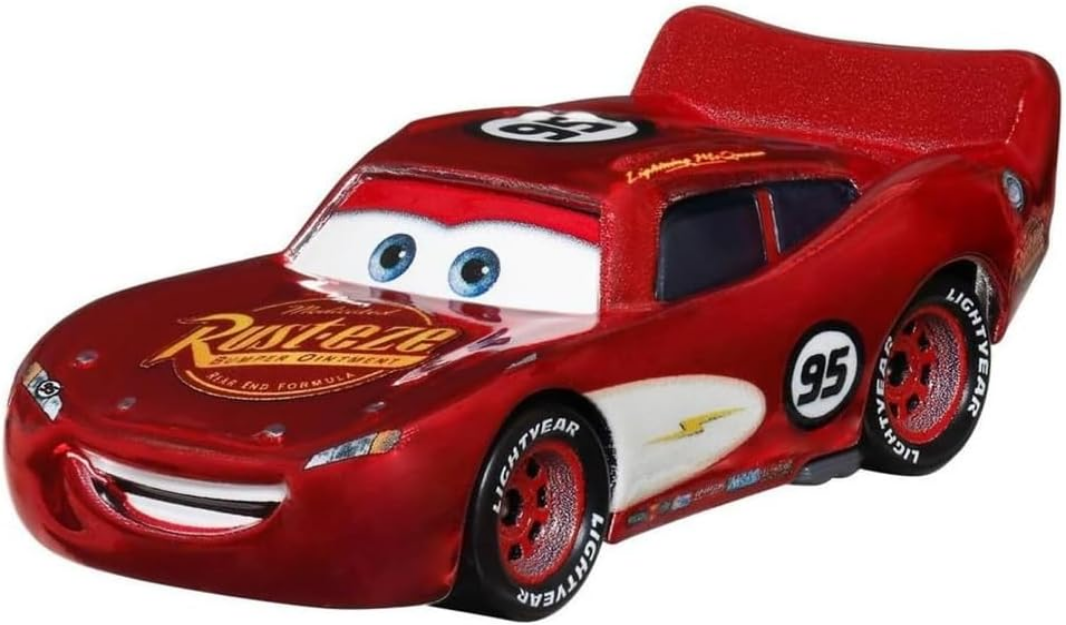Disney Pixar Cars Radiator Springs Lightning McQueen Die-Cast Metal Toy Vehicle 1:55 Scale