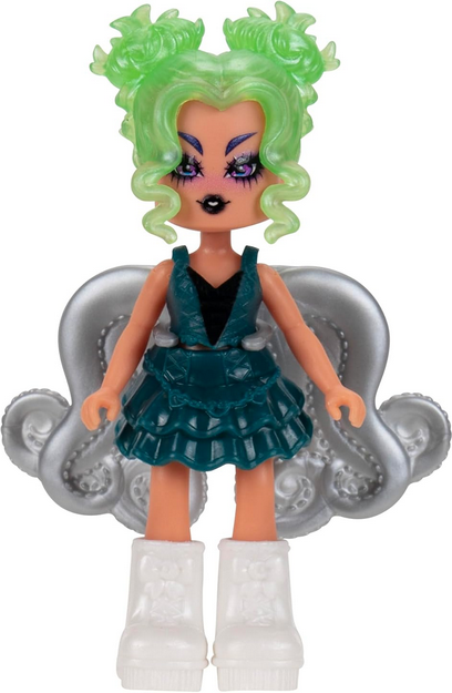 Royale High 3” Dark Mystic Mermaid Fashion Doll - 1 Figure with 9 Fashion Accessories - Virtual Item Code Included - Series 3 - Ages 5+