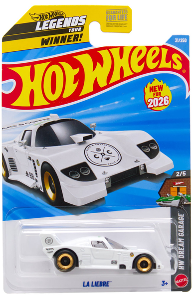Hot Wheels La Liebre 31/250 HW Dream Garage 2/5 Diecast Car