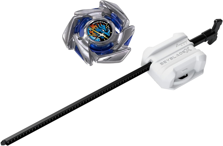 Beyblade X Strike Dran 4-50FF BX Infinity Starter Pack Set with Takara Tomy Attack Type Top and Launcher, Battling Tops Game Toys, Ages 8+