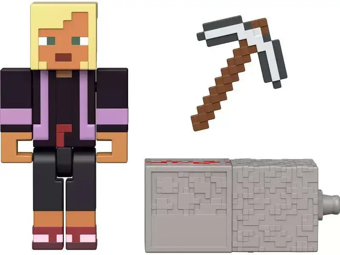 Redstone Charged Minecraft's Kai Action Figure 6+ Years