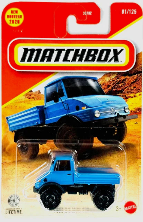 Matchbox 1963 Unimog 406 Blue 81/125