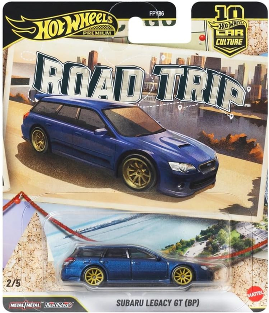 Hot Wheels Premium Subaru Legacy GT (BP)