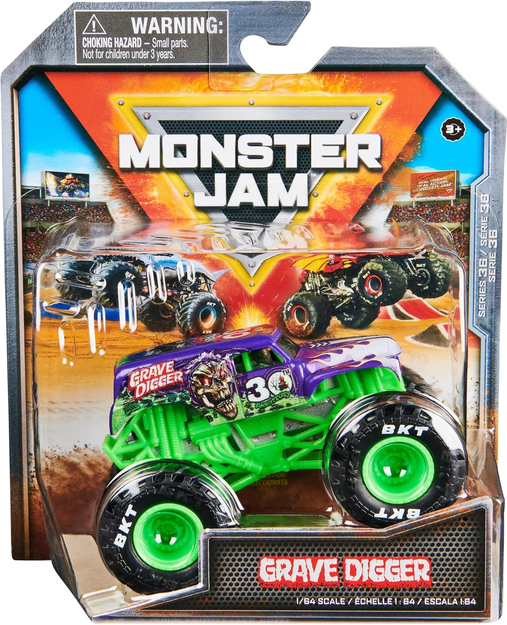 Monster Jam, Official Grave Digger Monster Truck Series 36