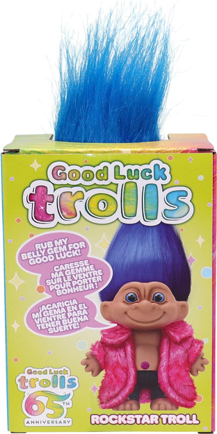 Headstart Good Luck Trolls 65th Anniversary - Rockstar Troll Doll