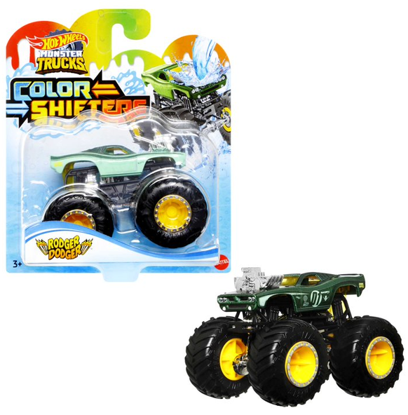 Hot Wheels Monster Trucks Roger Dodger Color Shifters