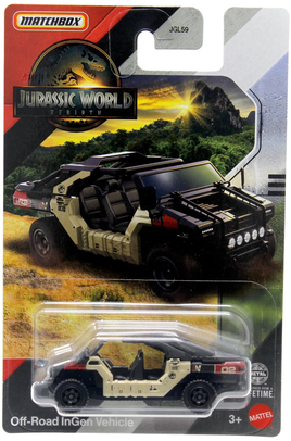 Jurassic World Rebirth Matchbox Off-Road InGen Vehicle
