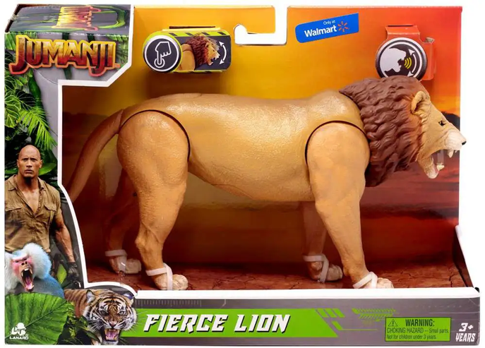 Jumanji Fierce Lion Exclusive Figure with Sound