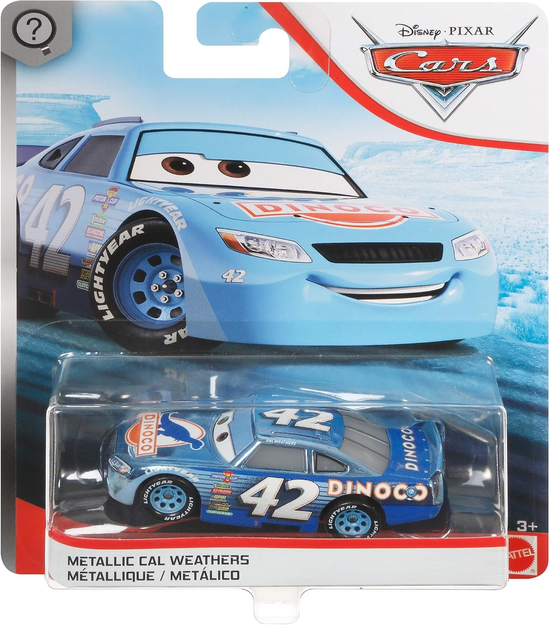 Disney Cars Toys Metallic Cal Weathers