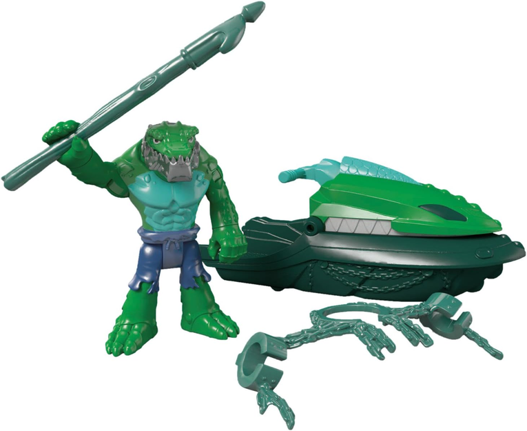 DC Super Friends Fisher-Price Imaginext, K. Croc & Swamp Ski