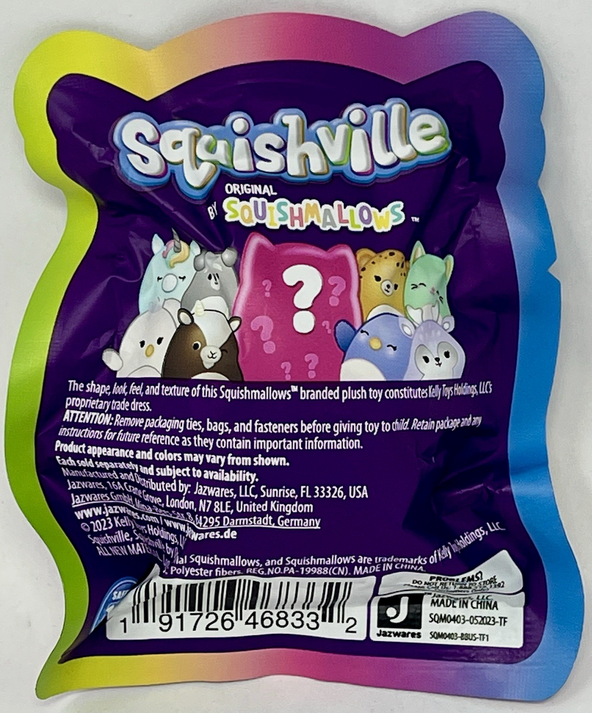 Squishmallows Squishville Owl Series 2" Mystery Blind Bag (2) Random