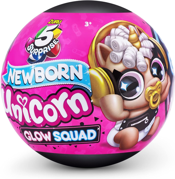 5 Surprise Unicorn Squad Series 6 Newborn Glow Squad {Series 3 Neon Unicorns} Mystery Pack