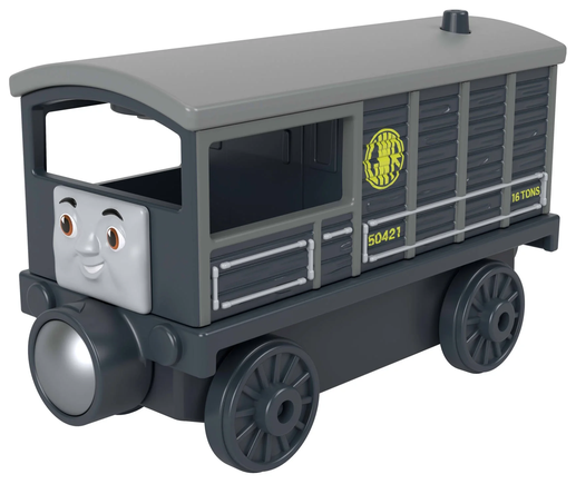 Thomas & Friends by Fisher-Price Die-Cast Oliver Engine & Toad Brake Car, Scrap Yard Escapees