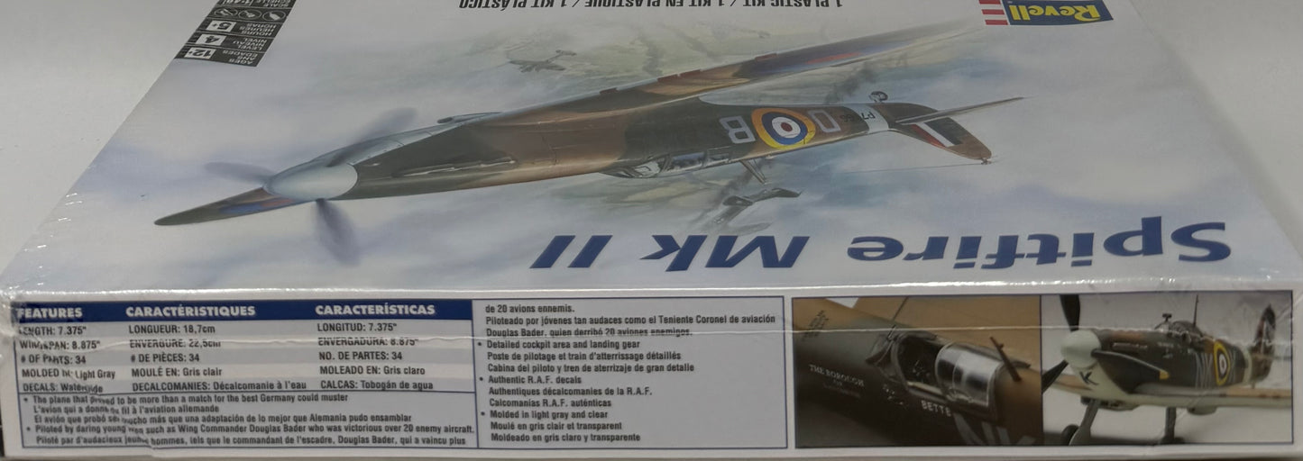 Revell 1:48 Spitfire MKII, Multi-Colored 1 Plastic Kit