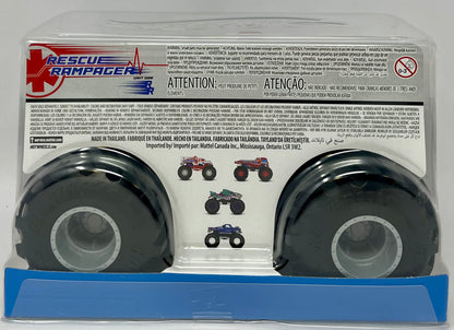 Hot Wheels Monster Trucks Oversized Rescue Rampager scale 1:24