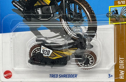 Hot Wheels Let’s Race Tred Shredder Black & Gold 234/250 HW Dirt 9/10