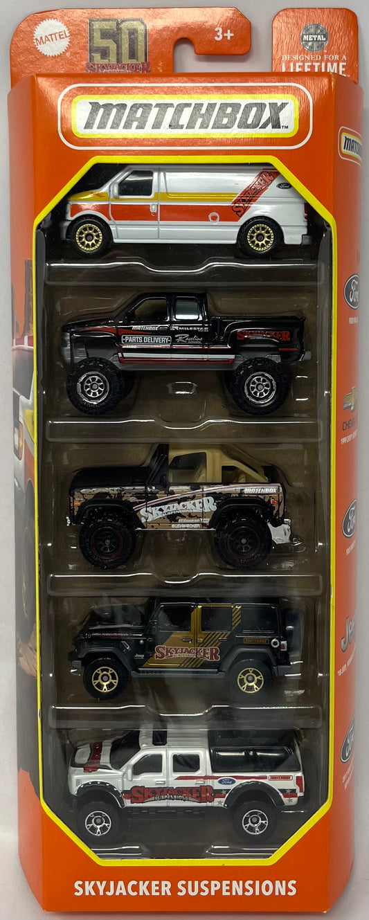 Matchbox Skyjacker Suspension 5 Pack