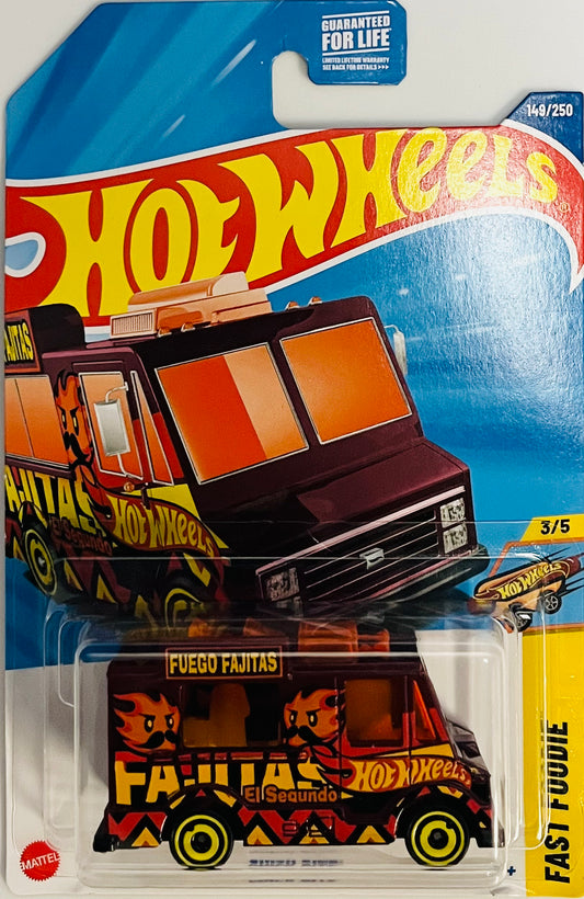 Hot Wheels Quick Bite, Fast Foodie 3/5 [Maroon/Fuego Fajitas] 149/250