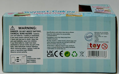Sweet Cakes Cupcake Truck Friction Powered