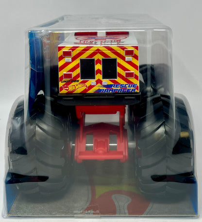 Hot Wheels Monster Trucks Oversized Rescue Rampager scale 1:24