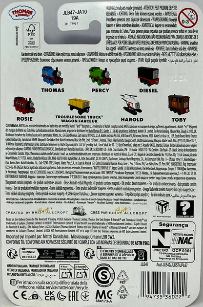 Thomas & Friends TROUBLESOME TRUCK by Fisher Price Die-Cast Push-Around Toy Train Engine