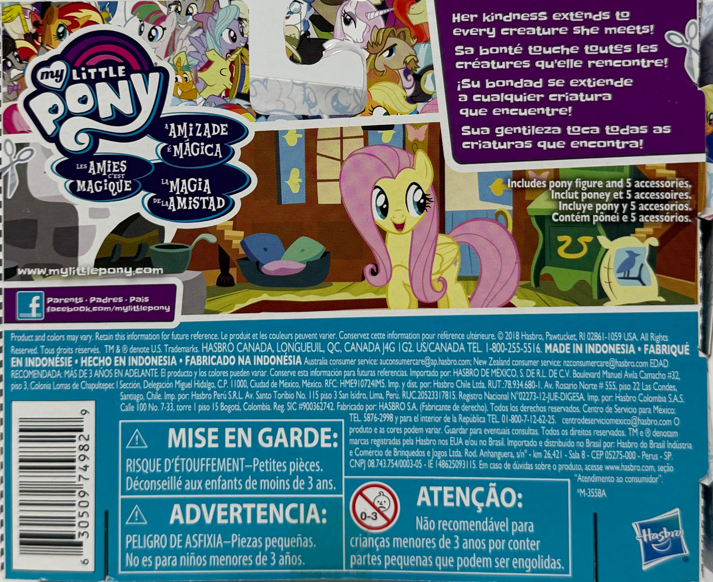 My Little Pony Friendship is Magic Fluttershy Loves To Care Mini Set for Children (Hasbro)