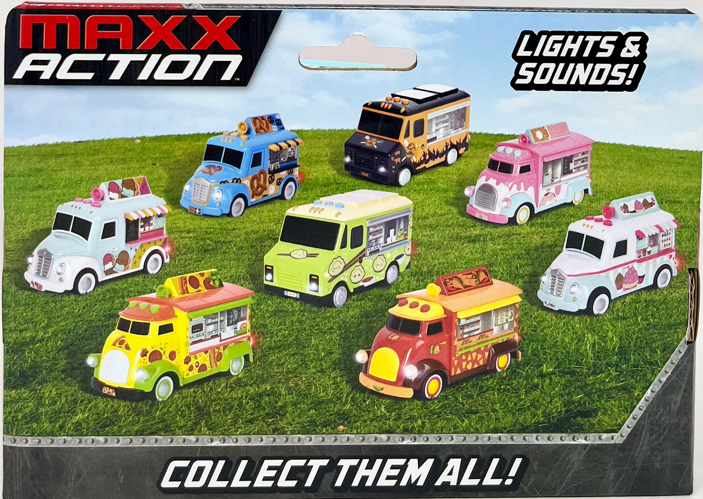 Maxx Action Lights & Sounds Donut Truck with Friction Motor
