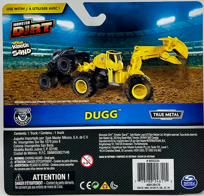 Monster Jam Dirt Squad Dugg Diecast Car [Yellow]