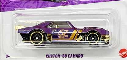 Hot Wheels Pearl and Chrome Custom '68 Camaro 1/6