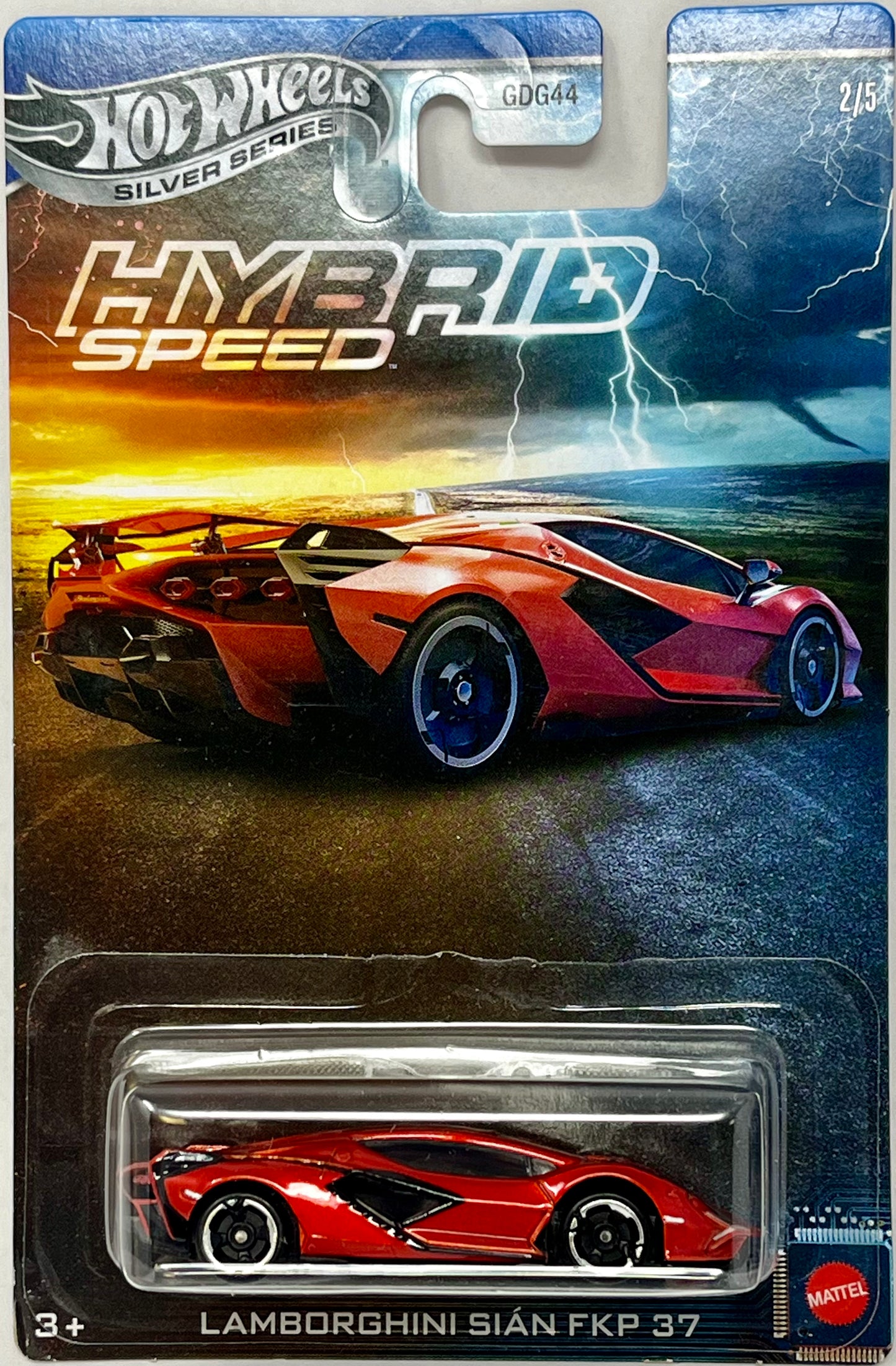 Hot Wheels Silver Series Hybrid Speed #1-5 Set of 5