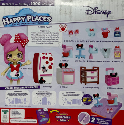 Shopkins Happy Places Disney Season 1 Minnie Mouse Cupcake Kitchen Theme Pack