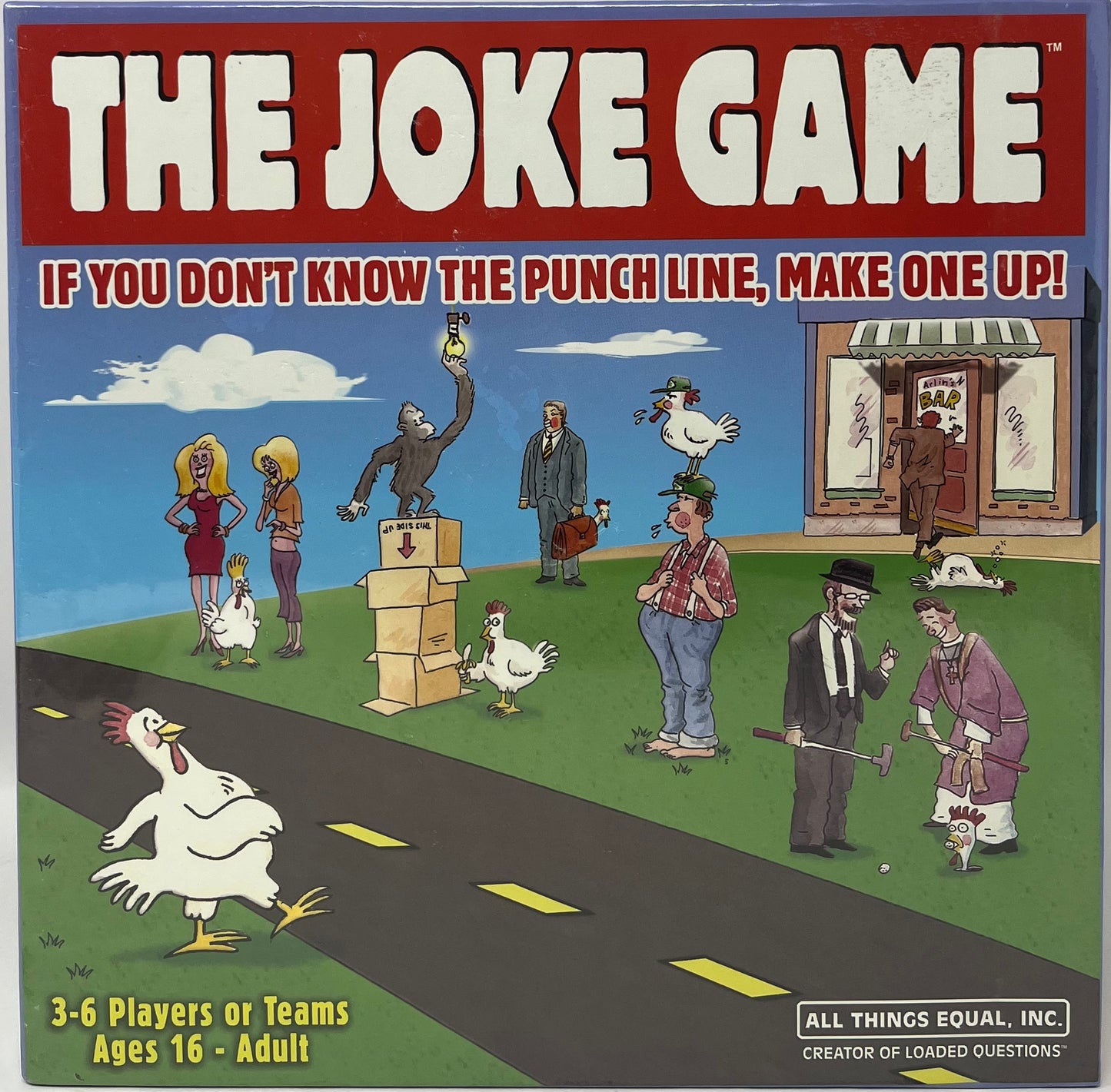 The Joke Game If Ypu Don't Know The Punch Line, Make One Up