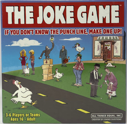 The Joke Game If Ypu Don't Know The Punch Line, Make One Up