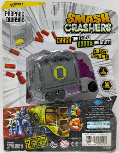 Smash Crashers Propane Dwayne Series 1 w/ Two Mystery Pieces