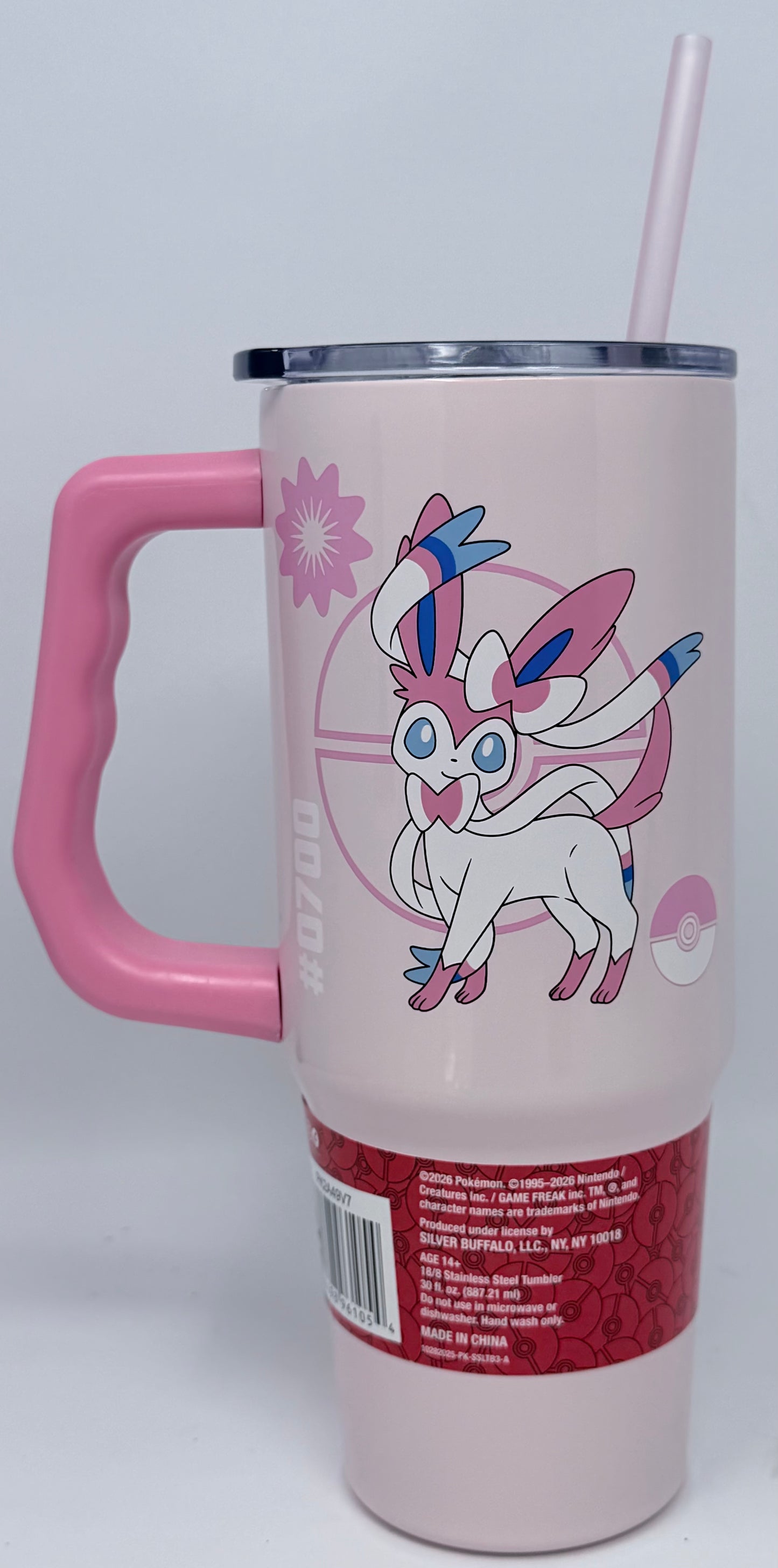 Pokémon Stainless Steel Tumbler Sylveon #0700 30 fl. oz.