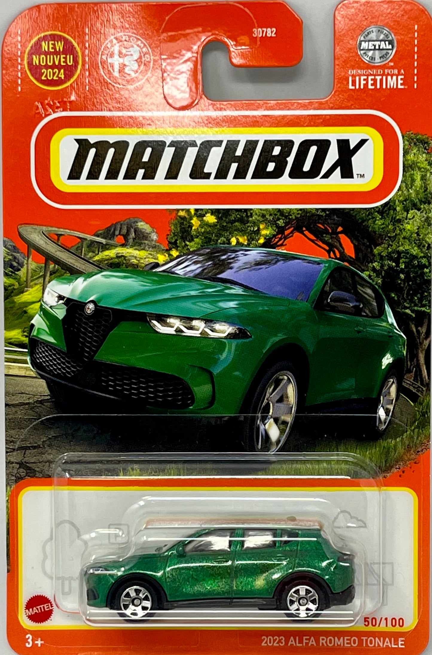 Matchbox 2023 Alfa Romeo Tonale Green 51/100