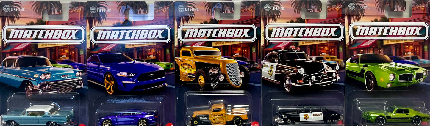 2026 Matchbox Local Cruisers Set of 5
