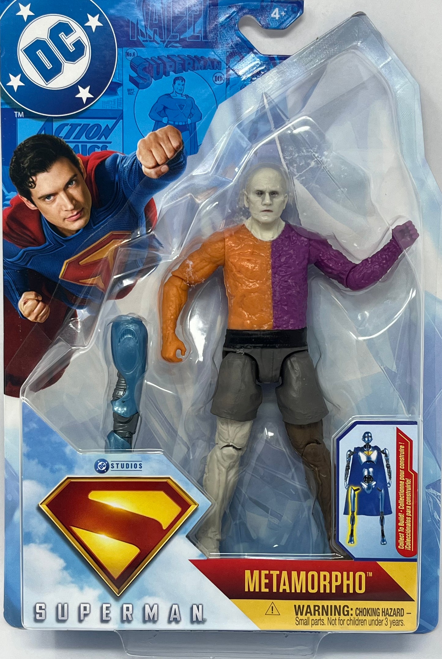 DC STUDIOS Metamorpho 6" Figure and Build-A-Figure Piece