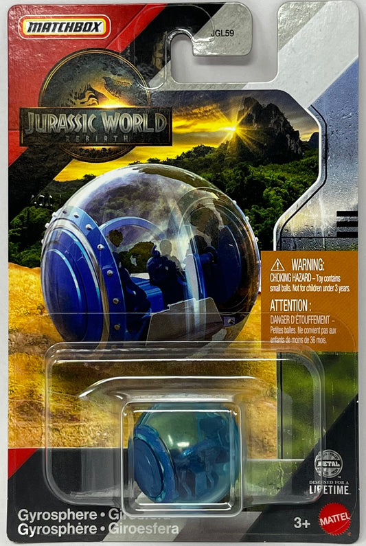 MATCHBOX JURASSIC WORLD REBIRTH GYROSPHERE 3+ Years 1:64 Scale
