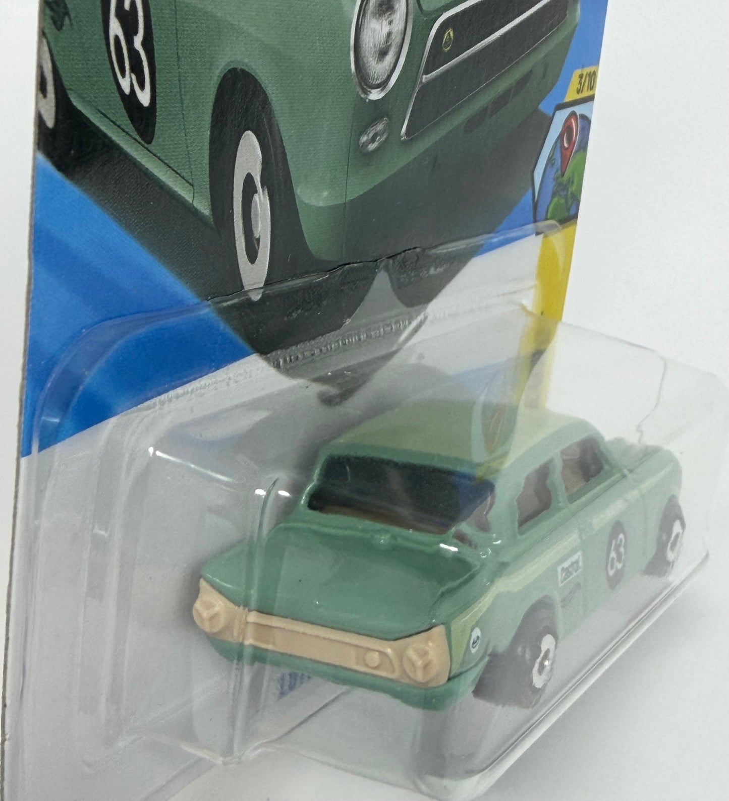 Hot Wheels Lotus Cortina Light Green #63 67/250 HW Euro 3/10