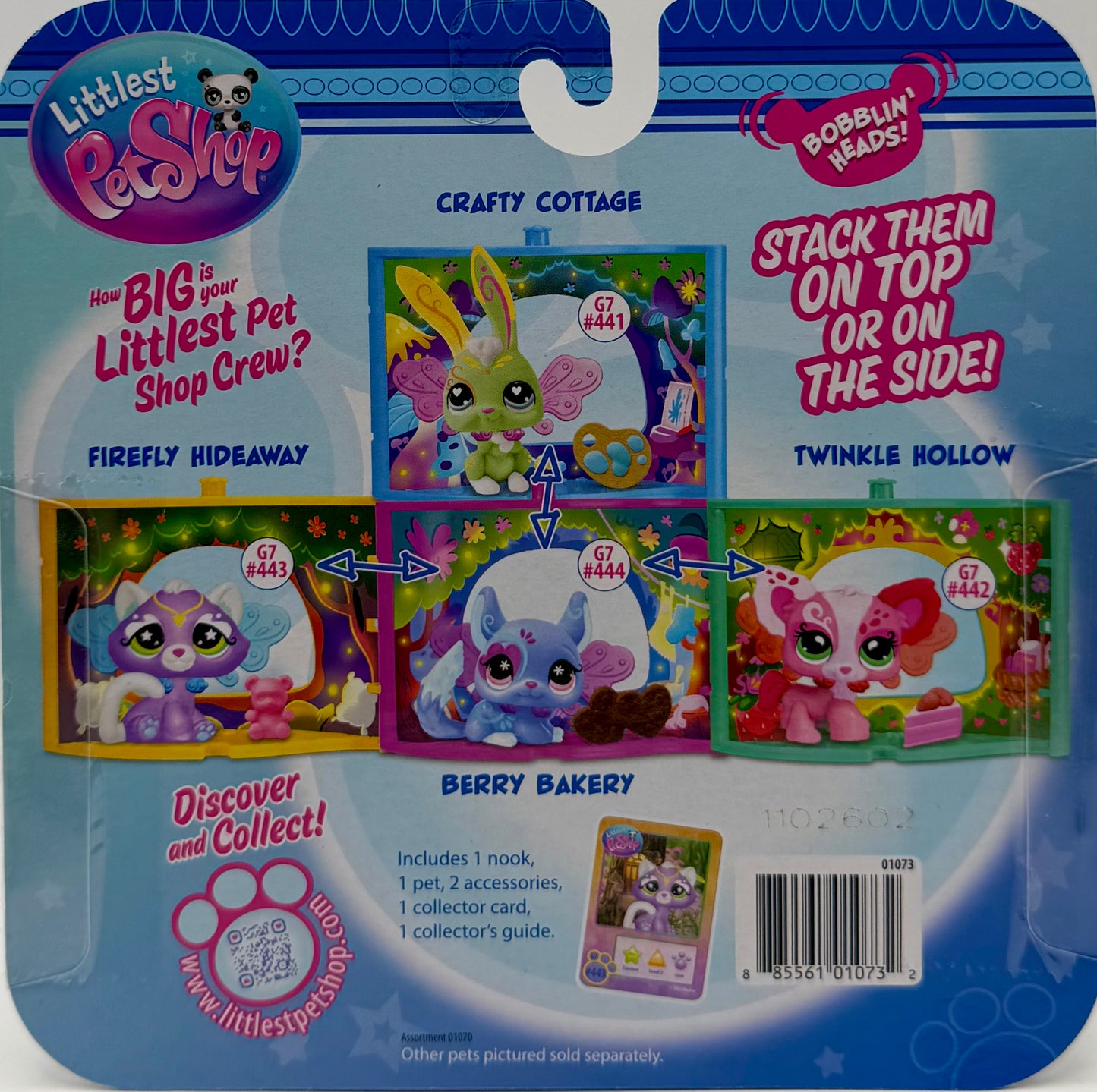 Littlest Pet Shop Fairy Nights Collection G7 #443 Pet Nook